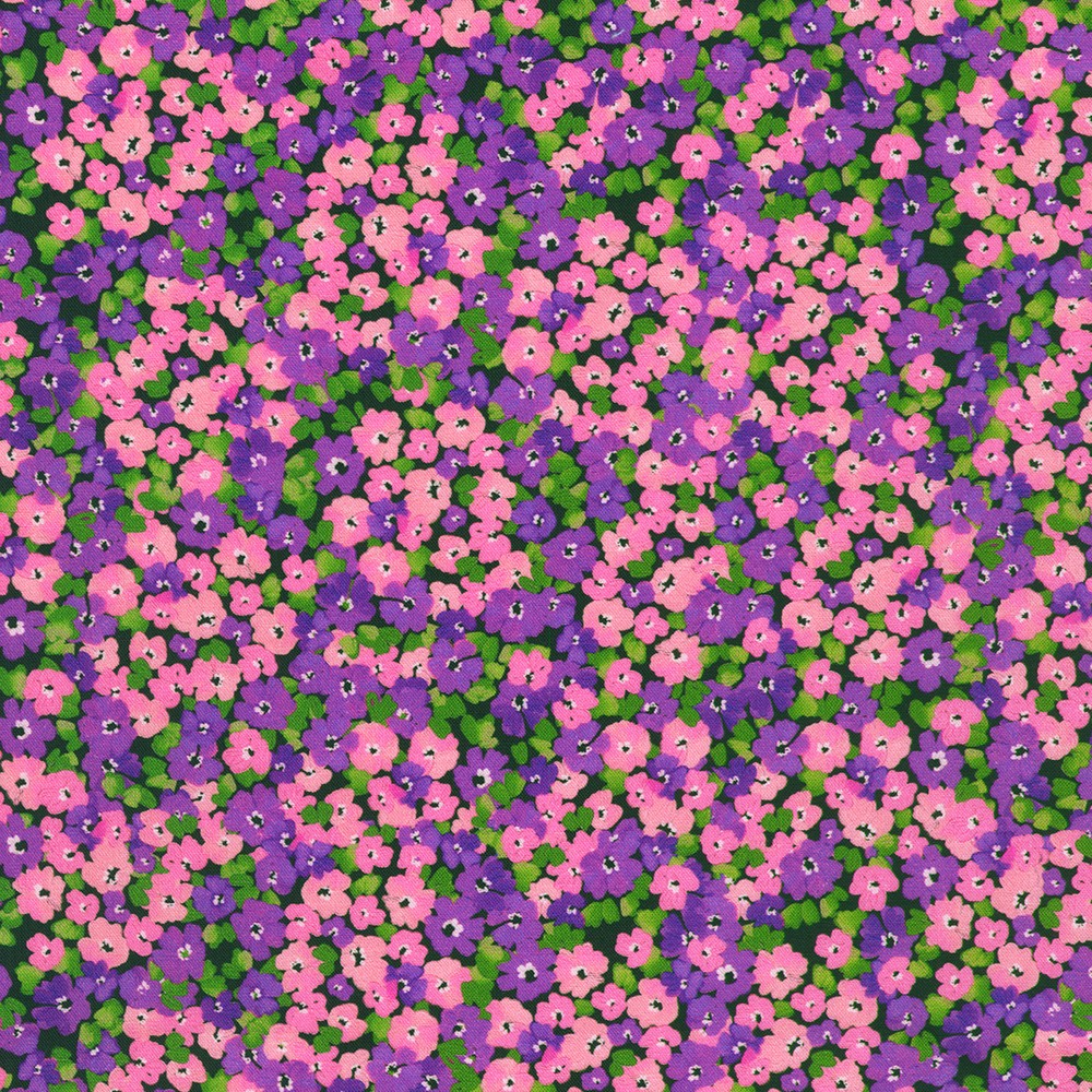 Painterly Petals - Flora Fields fabric