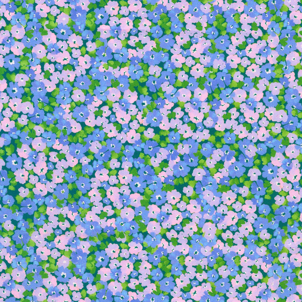 Painterly Petals - Flora Fields fabric