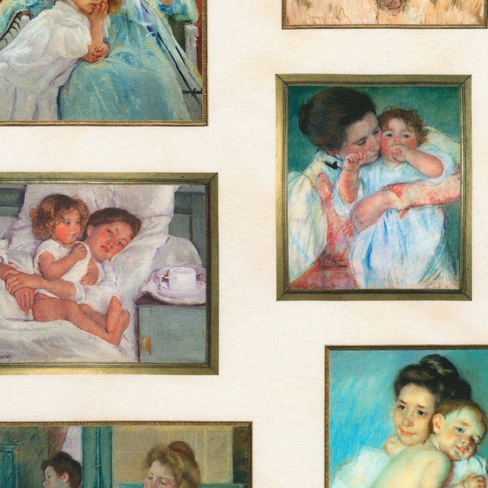 Mary Cassatt - A Mother's Love fabric