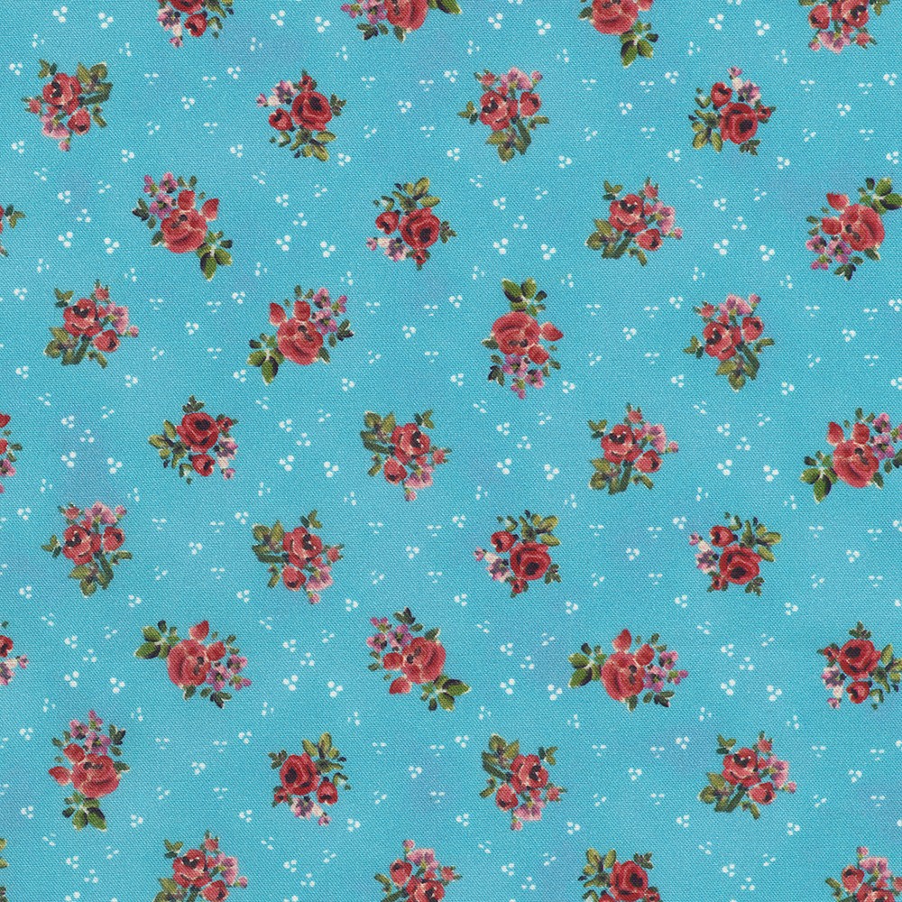 Les Fleurs de Mary fabric