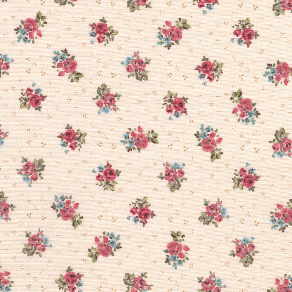 Les Fleurs de Mary fabric