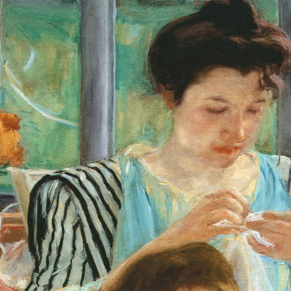 Mary Cassatt - A Mother's Love fabric