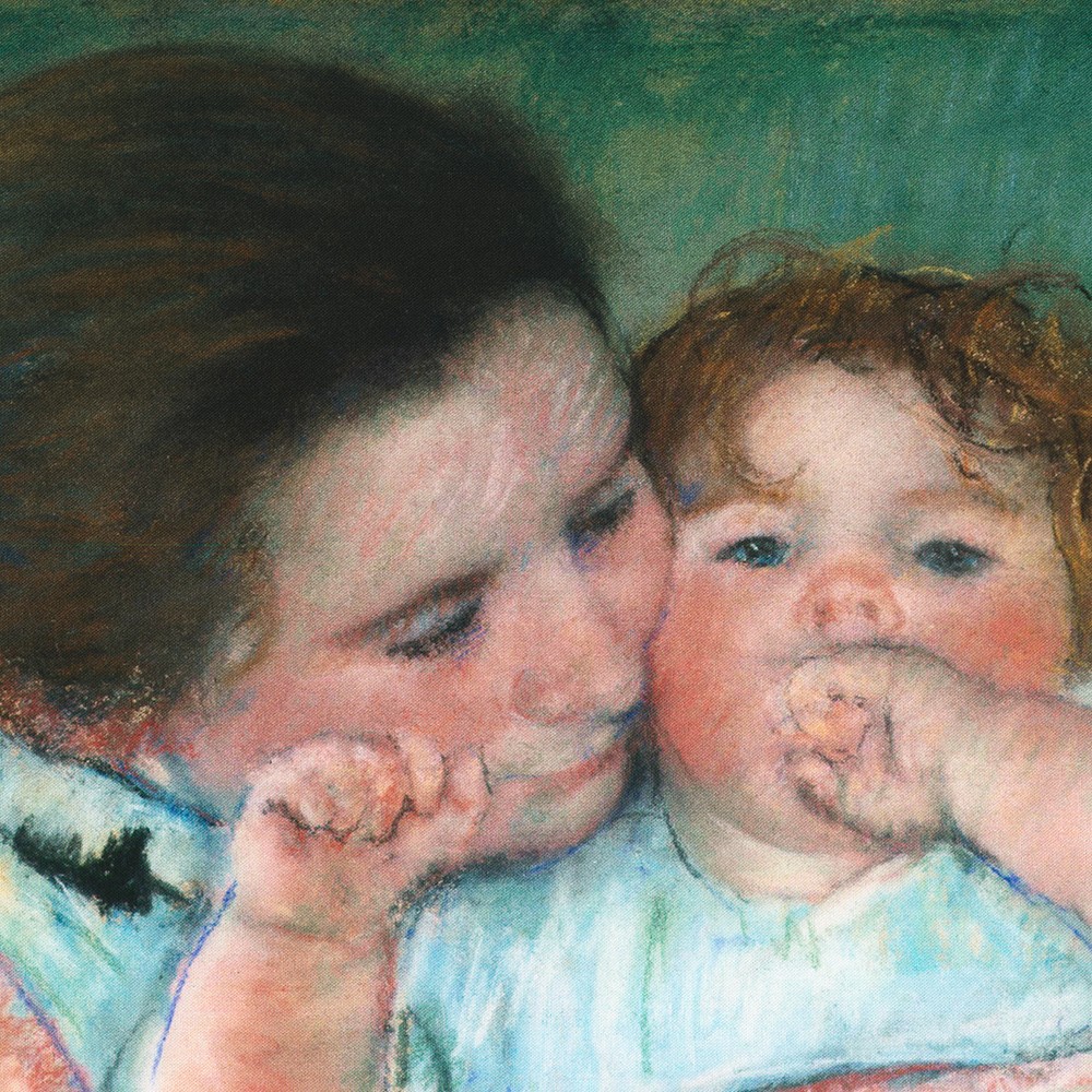 Mary Cassatt - A Mother's Love fabric