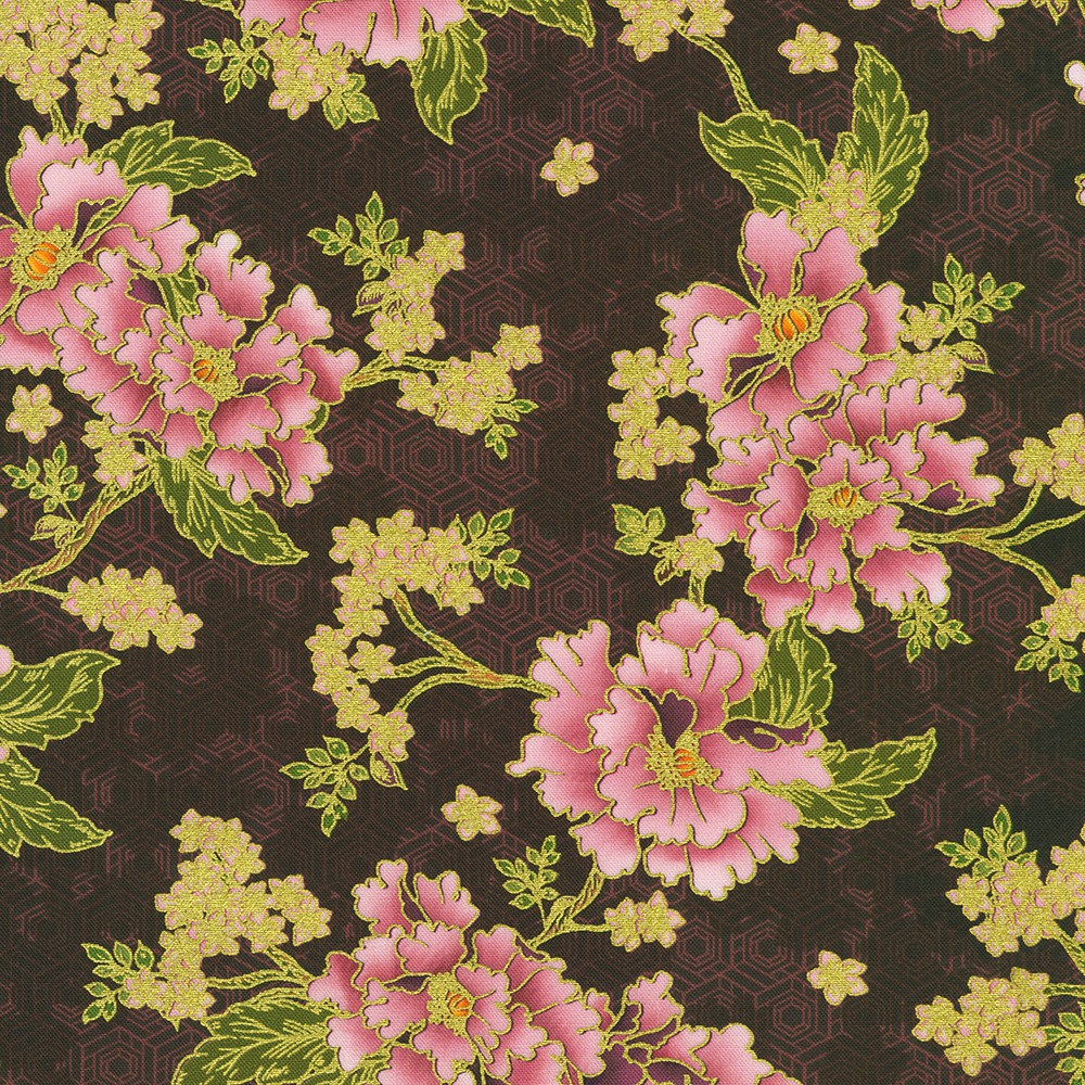 Imperial Collection - Graceful Cranes fabric