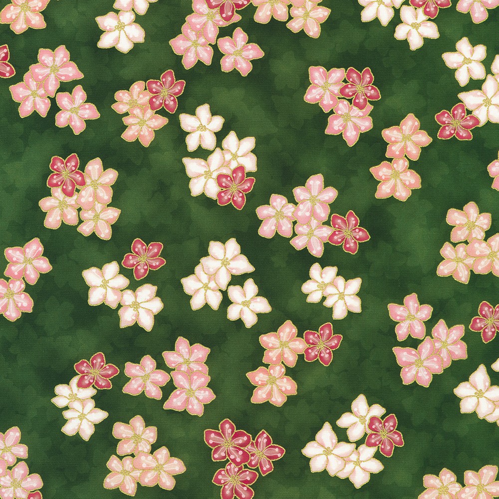 Imperial Collection - Graceful Cranes fabric