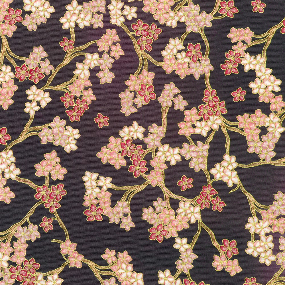 Imperial Collection - Graceful Cranes fabric