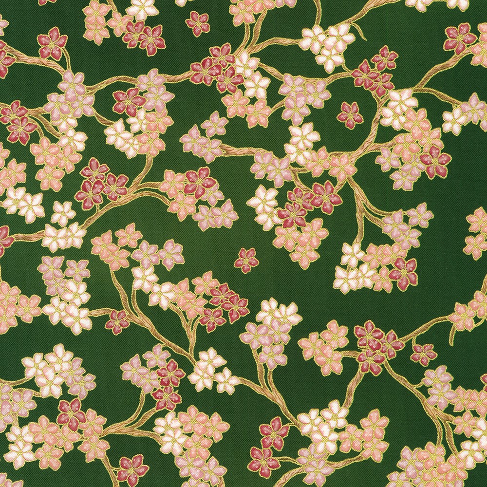Imperial Collection - Graceful Cranes fabric