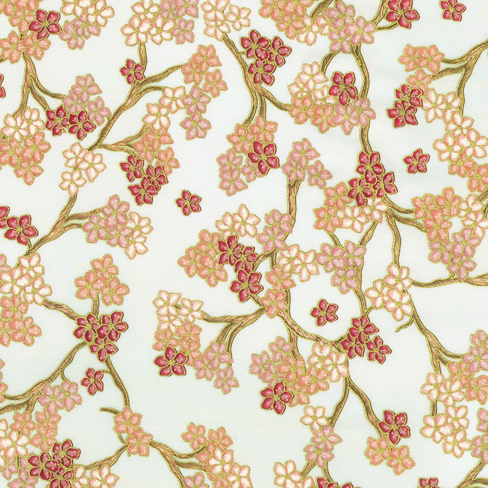 Imperial Collection - Graceful Cranes fabric