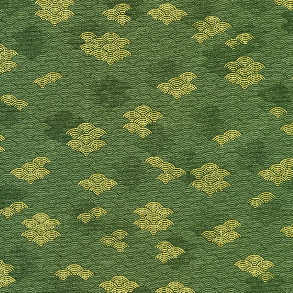 Imperial Collection - Graceful Cranes fabric