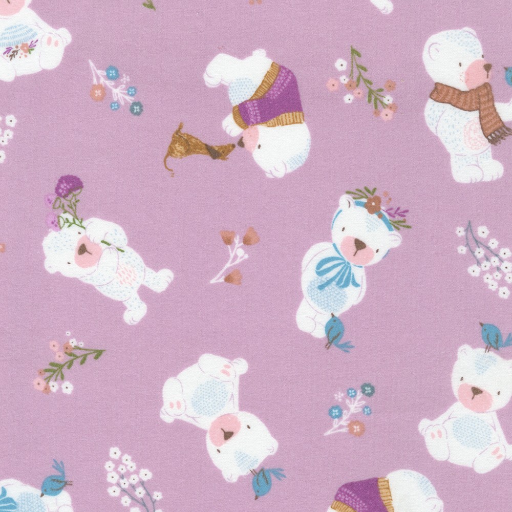 Winter Days Flannel fabric