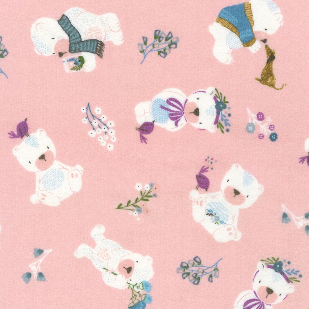 Winter Days Flannel fabric