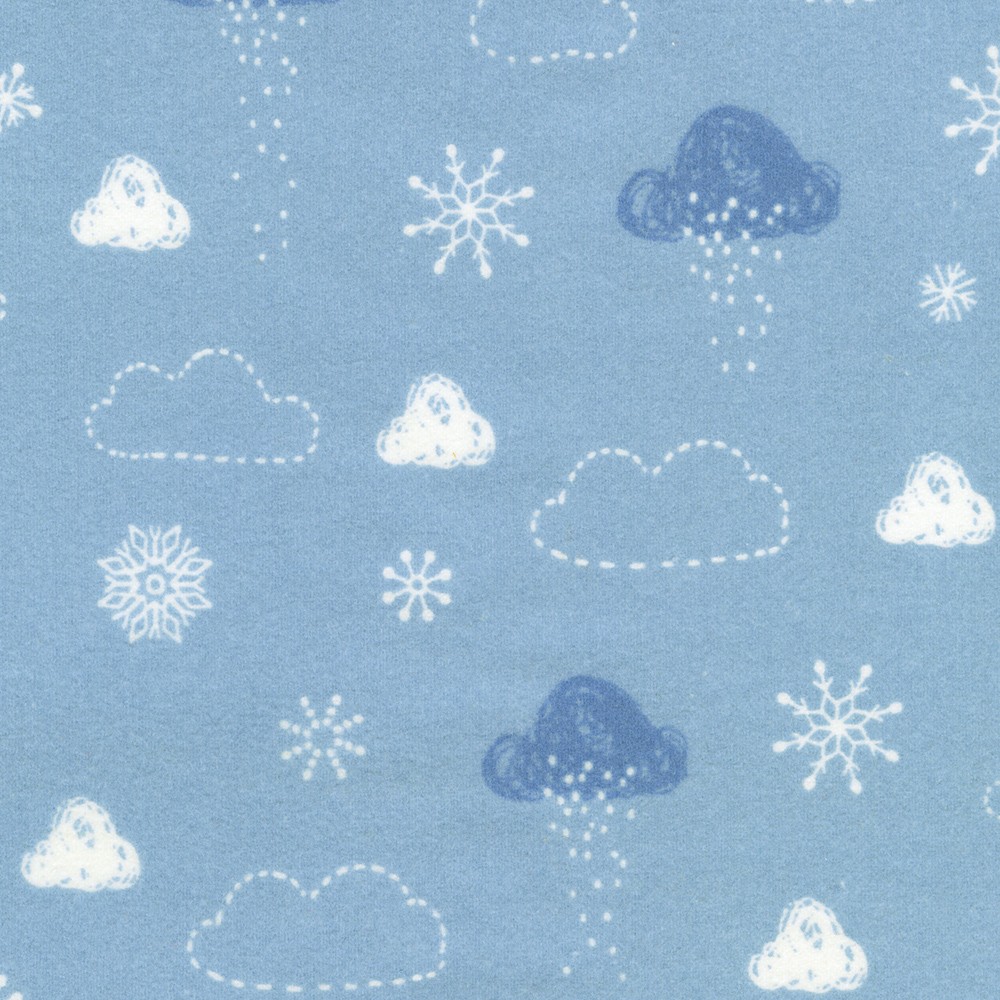Winter Days Flannel fabric