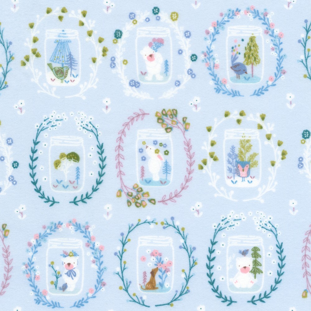Winter Days Flannel fabric