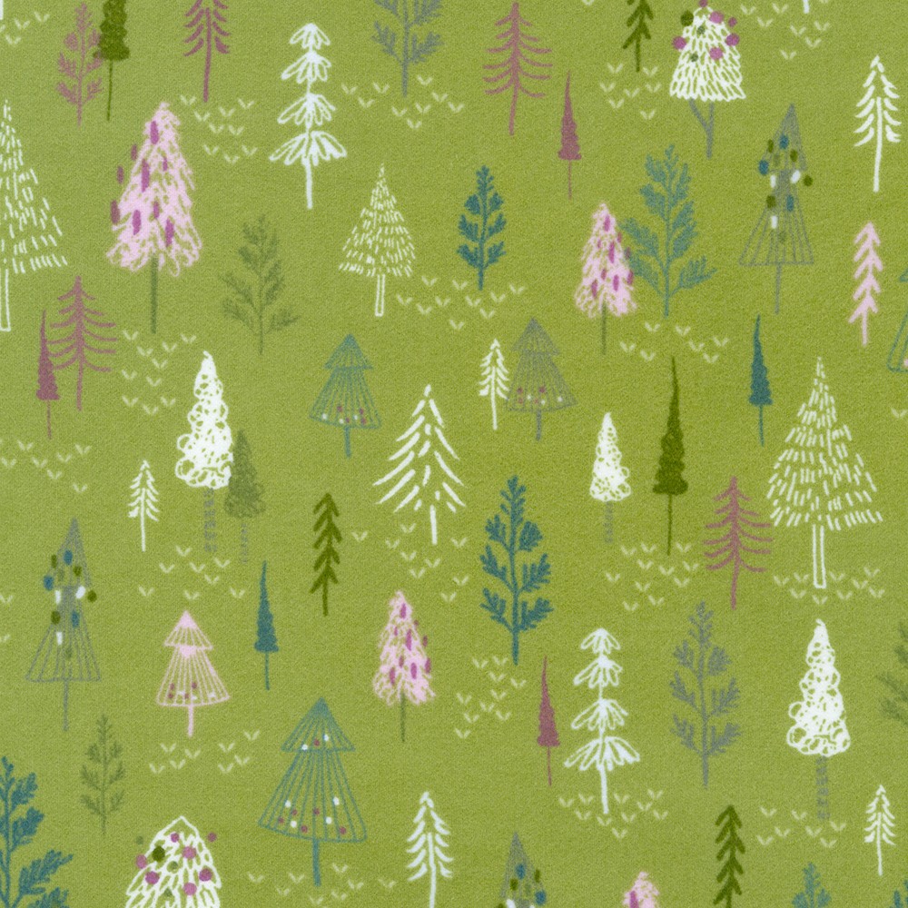 Winter Days Flannel fabric