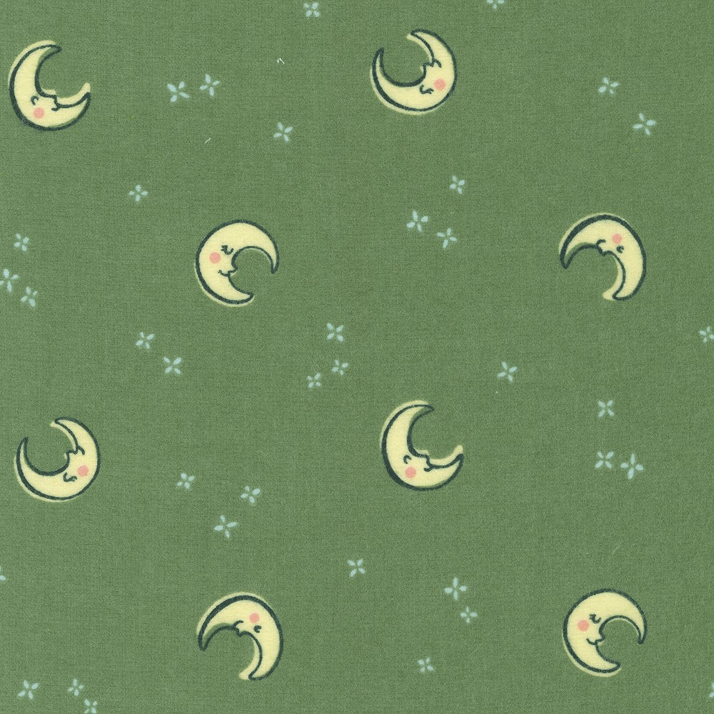 Cozy Cotton Flannel-Over the Moon fabric