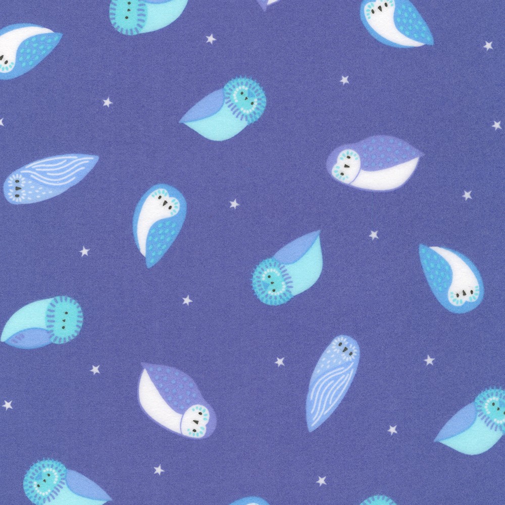 Gentle Night Flannel fabric