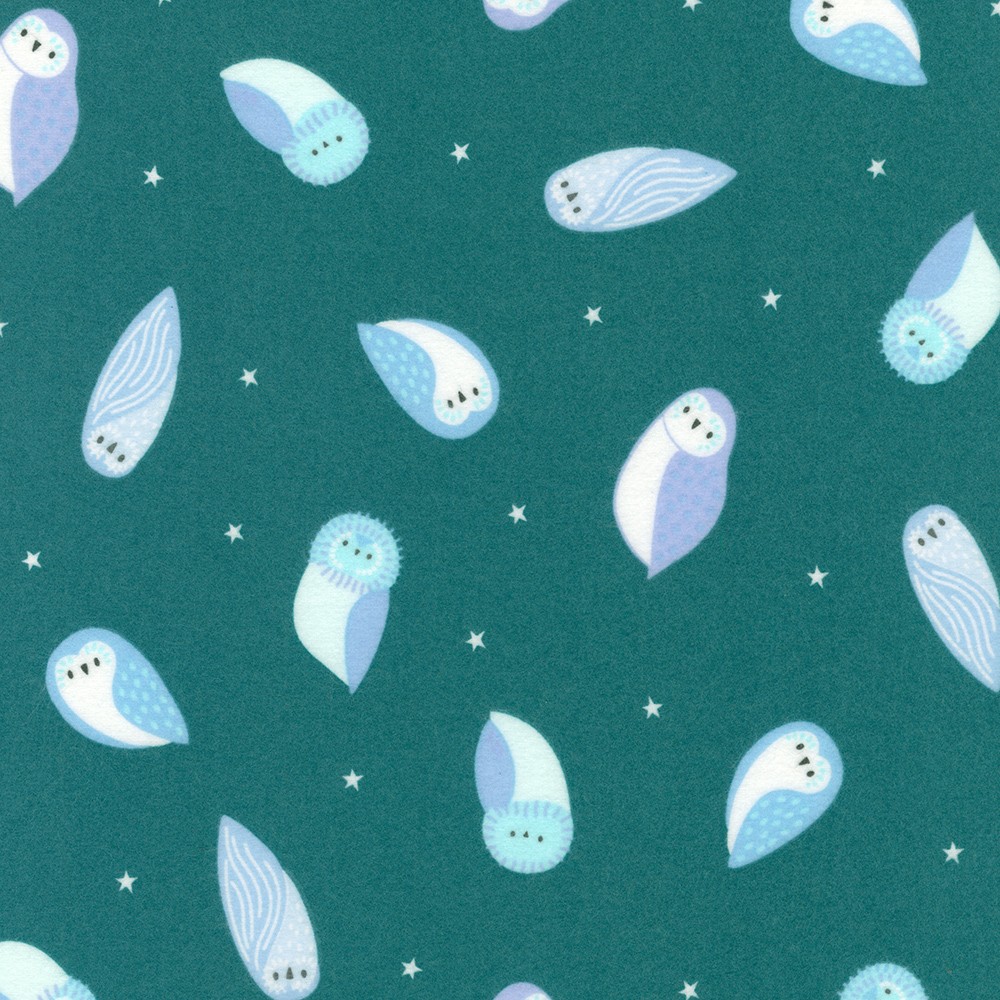Gentle Night Flannel fabric