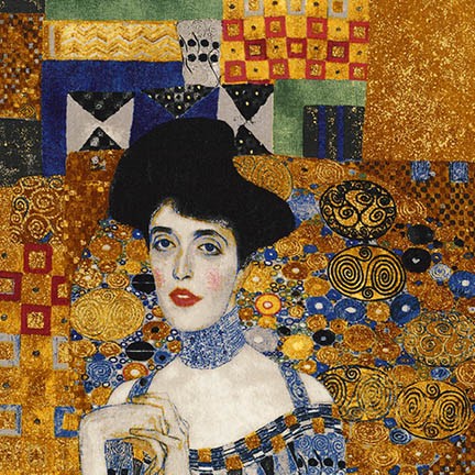 Gustav Klimt fabric