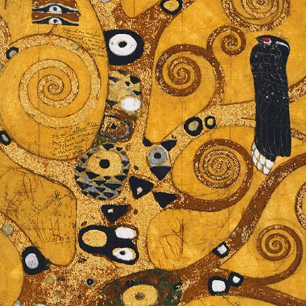 Gustav Klimt fabric