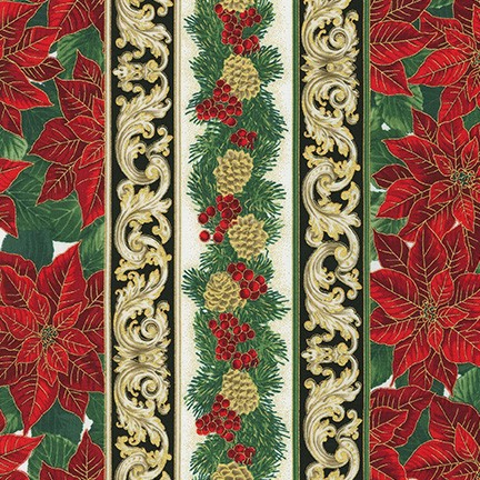 Holiday Flourish 13 fabric
