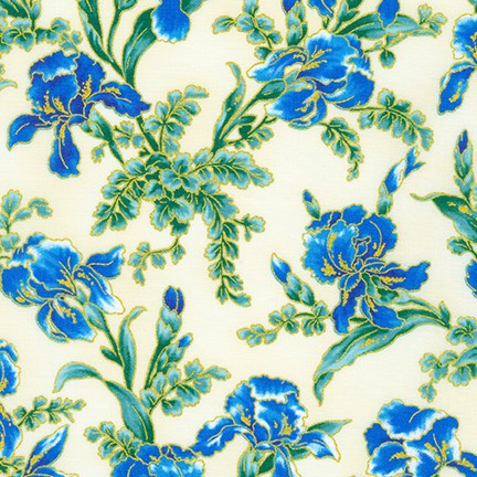 Peacock Garden fabric