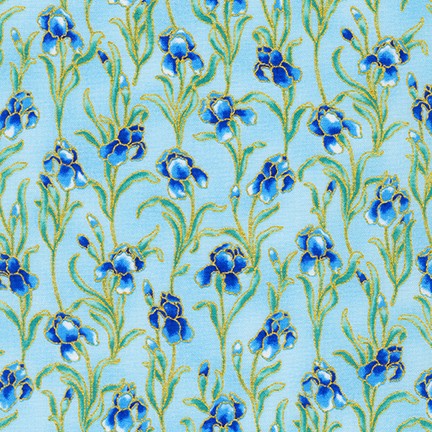 Peacock Garden fabric