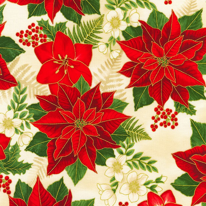 Holiday Flourish 15 fabric