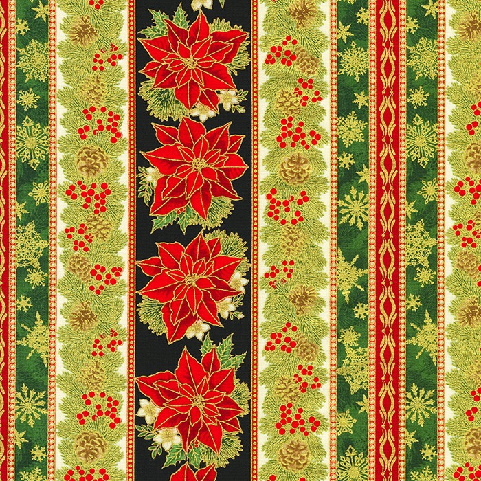 Holiday Flourish 15 fabric