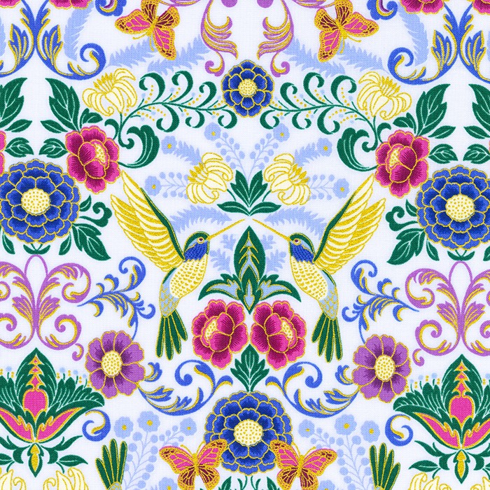 Midnight Nectar fabric