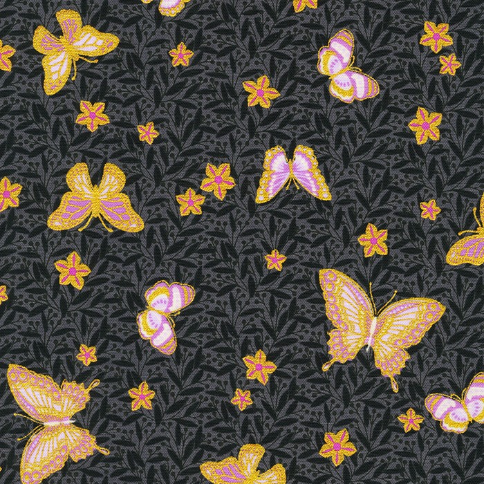 Midnight Nectar fabric