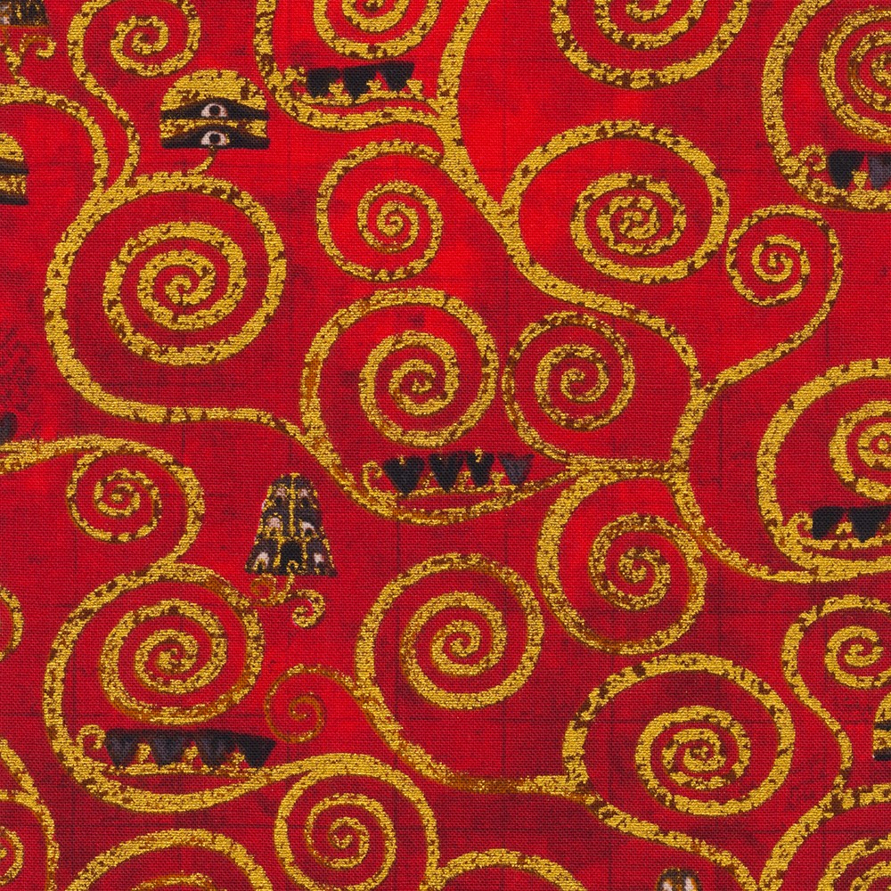 Gustav Klimt fabric