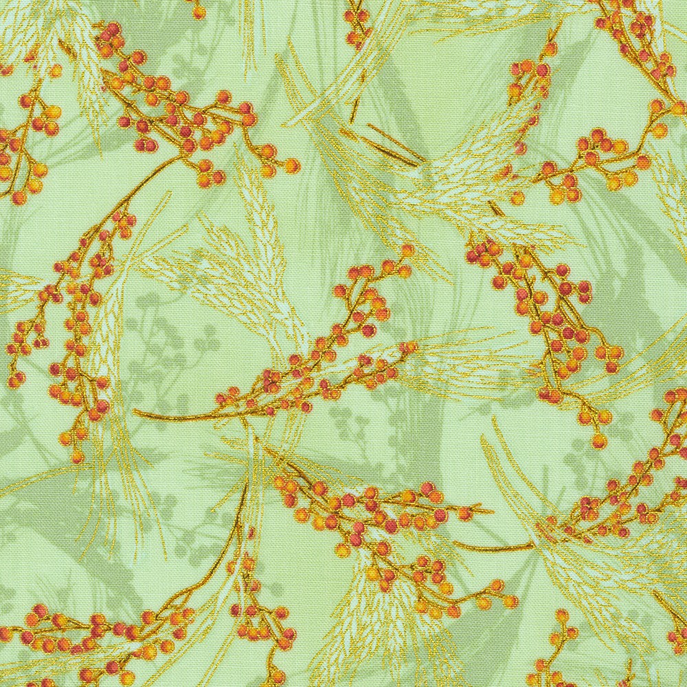 Robert Kaufman Fabrics SRKM2157532 MINT from Autumn Fields