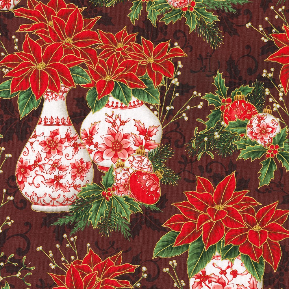 Holiday Flourish-Festive Finery fabric