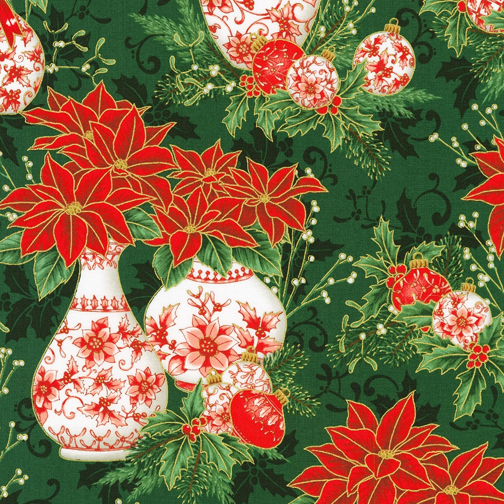 Holiday Flourish-Festive Finery fabric