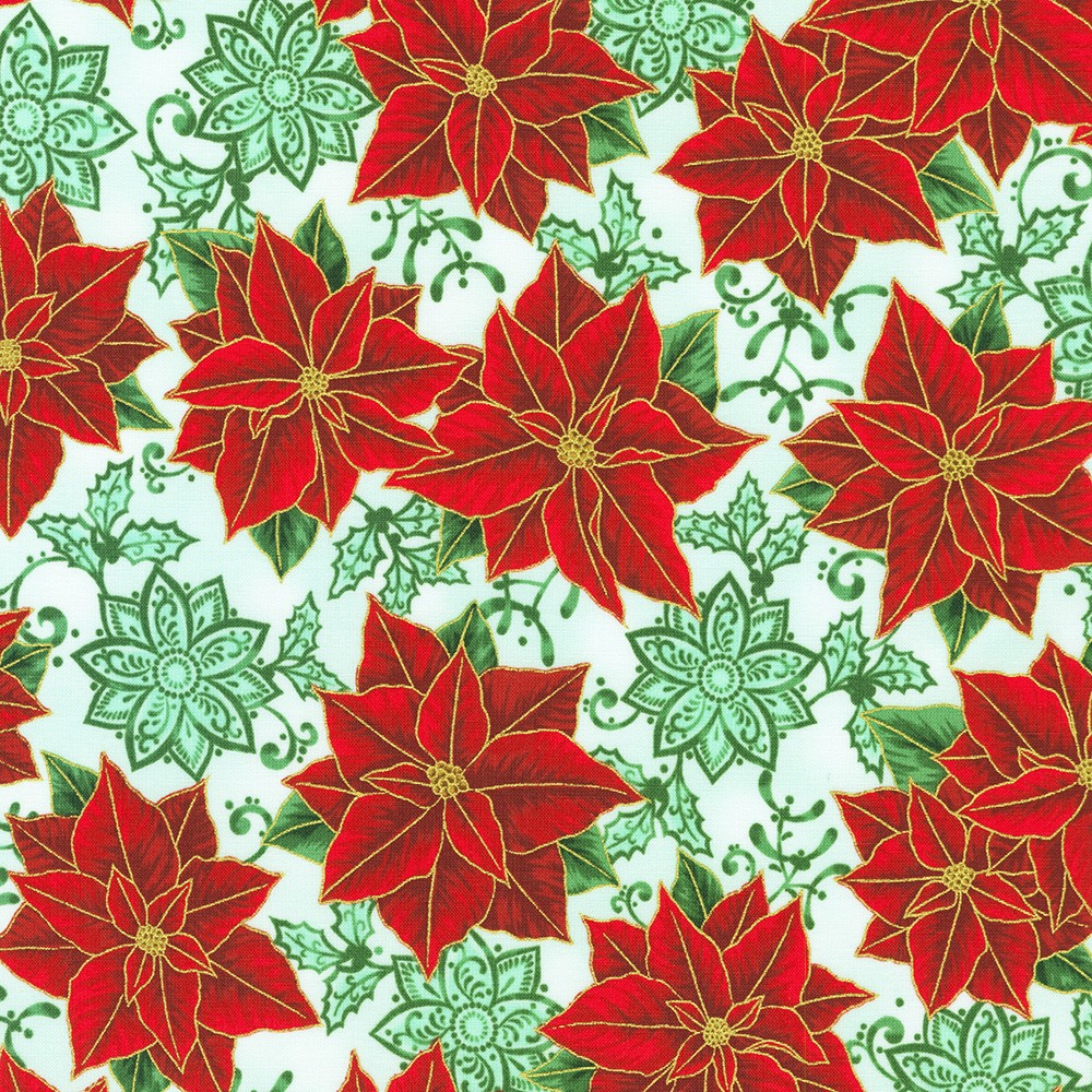 Holiday Flourish-Festive Finery fabric