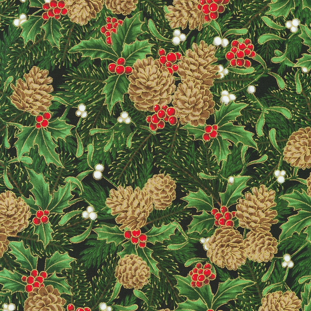 Holiday Flourish-Festive Finery fabric