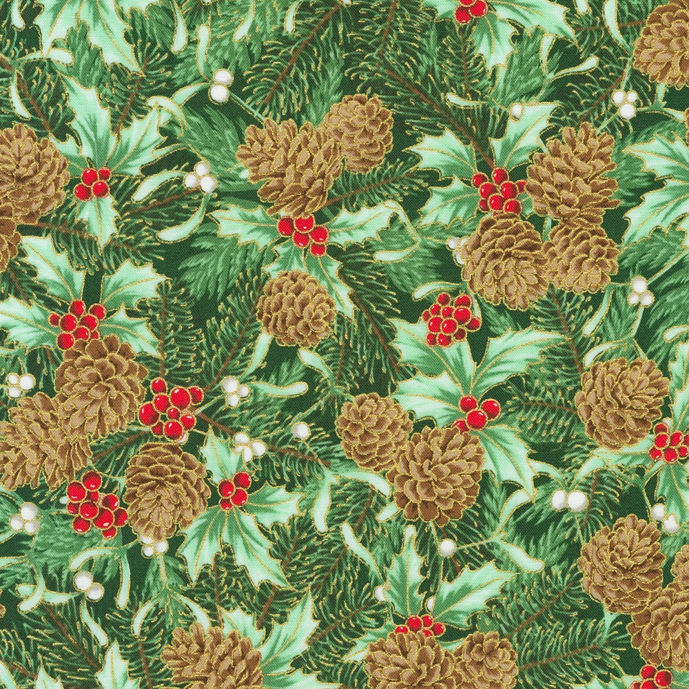 Holiday Flourish-Festive Finery fabric