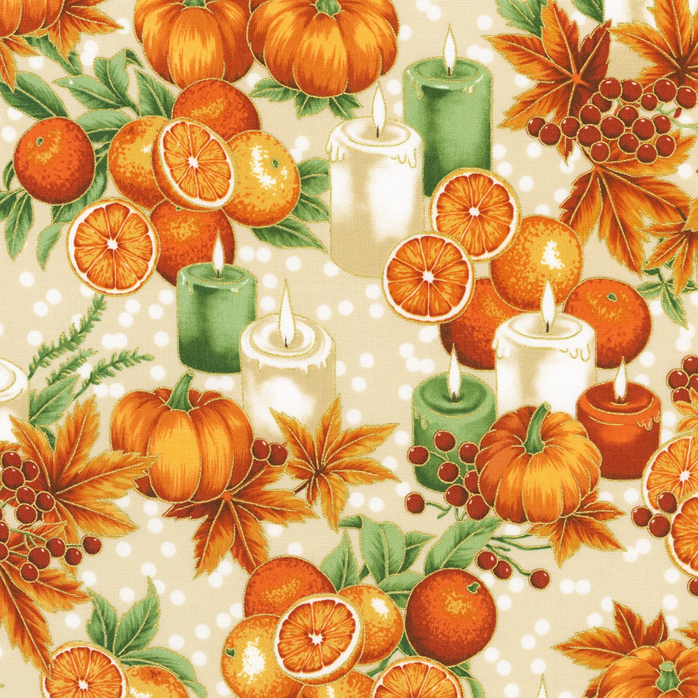Sweet Pumpkin Spice fabric