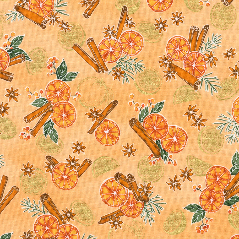 Sweet Pumpkin Spice fabric