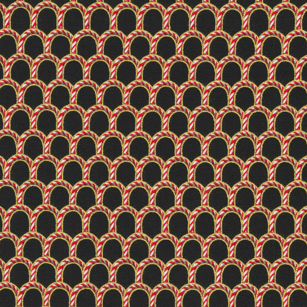 Holiday Flourish-Peppermint Twist fabric