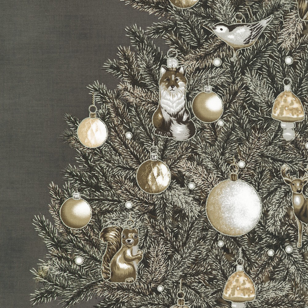 Holiday Flourish - Forest Glen fabric