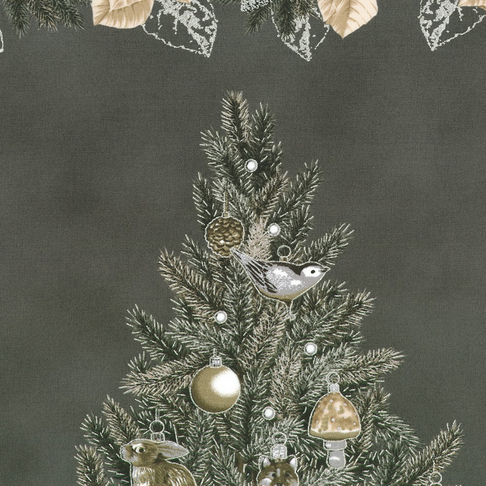 Holiday Flourish - Forest Glen fabric