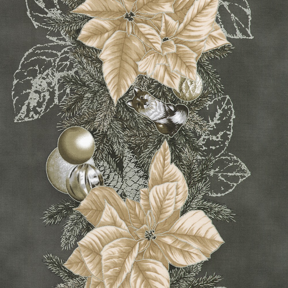 Holiday Flourish - Forest Glen fabric