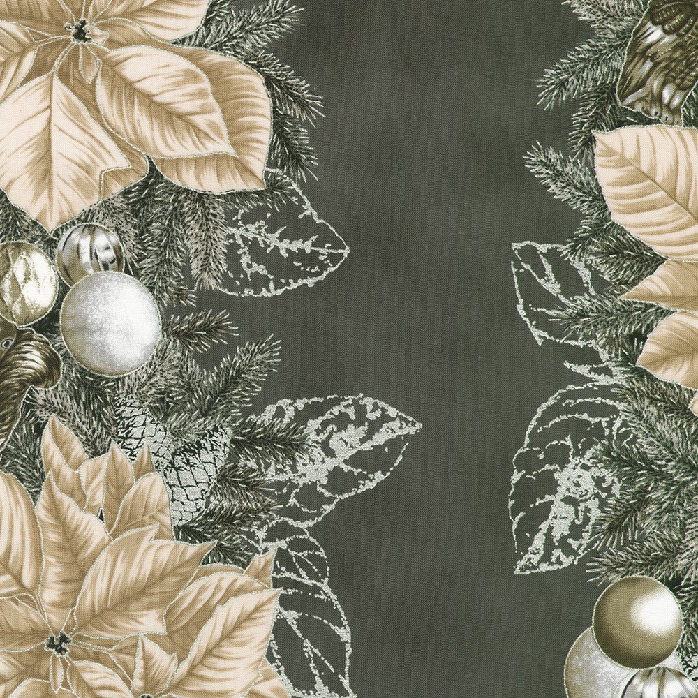 Holiday Flourish - Forest Glen fabric