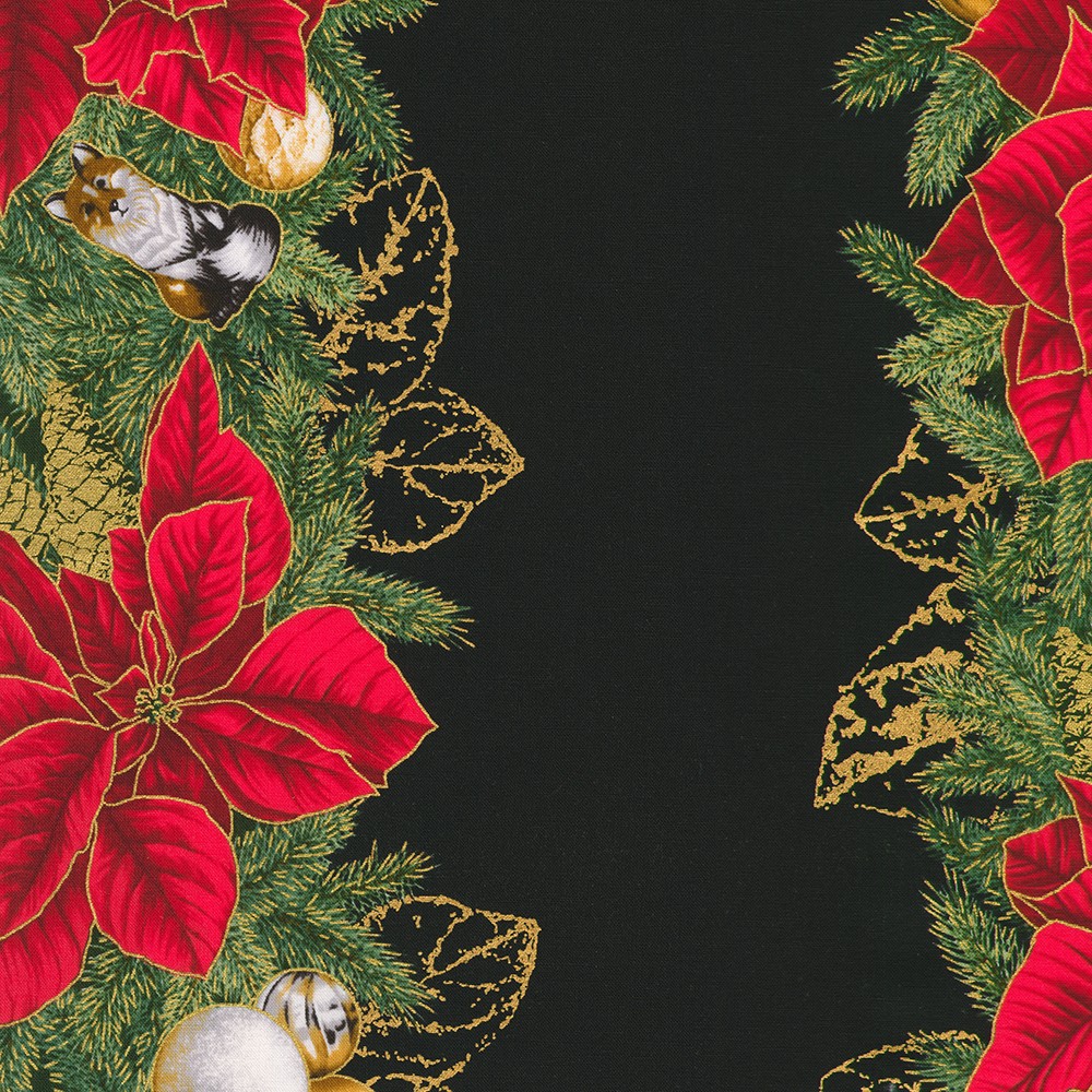 Holiday Flourish - Forest Glen fabric