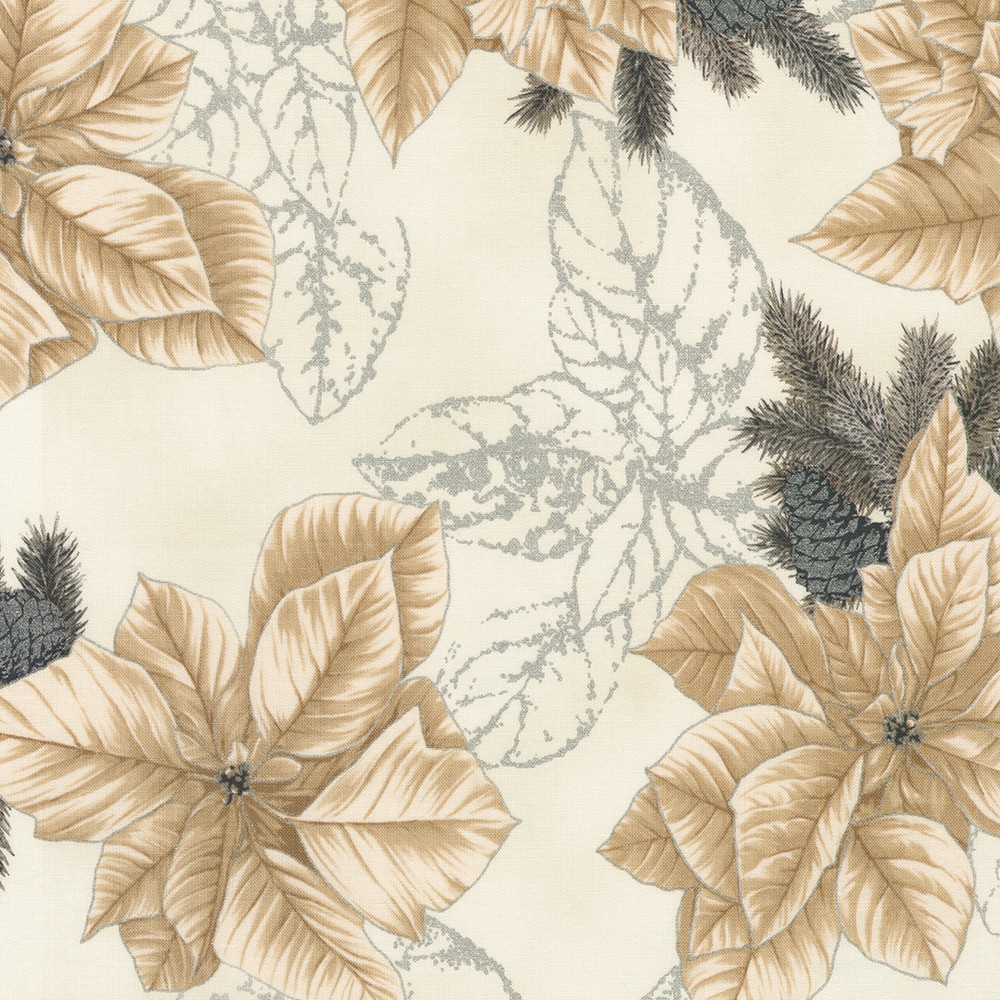 Holiday Flourish - Forest Glen fabric