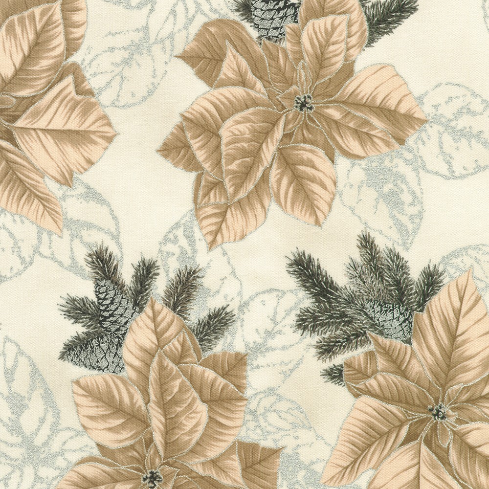 Holiday Flourish - Forest Glen fabric