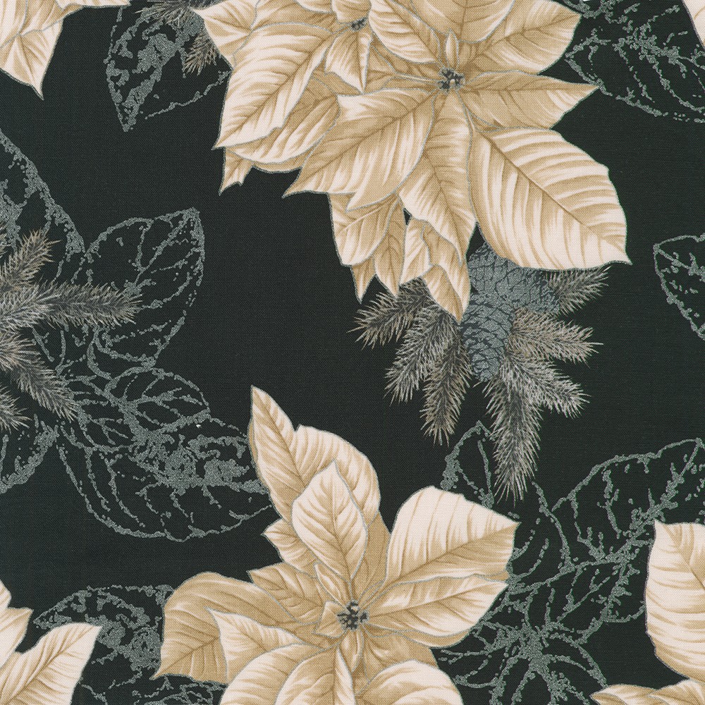 Holiday Flourish - Forest Glen fabric