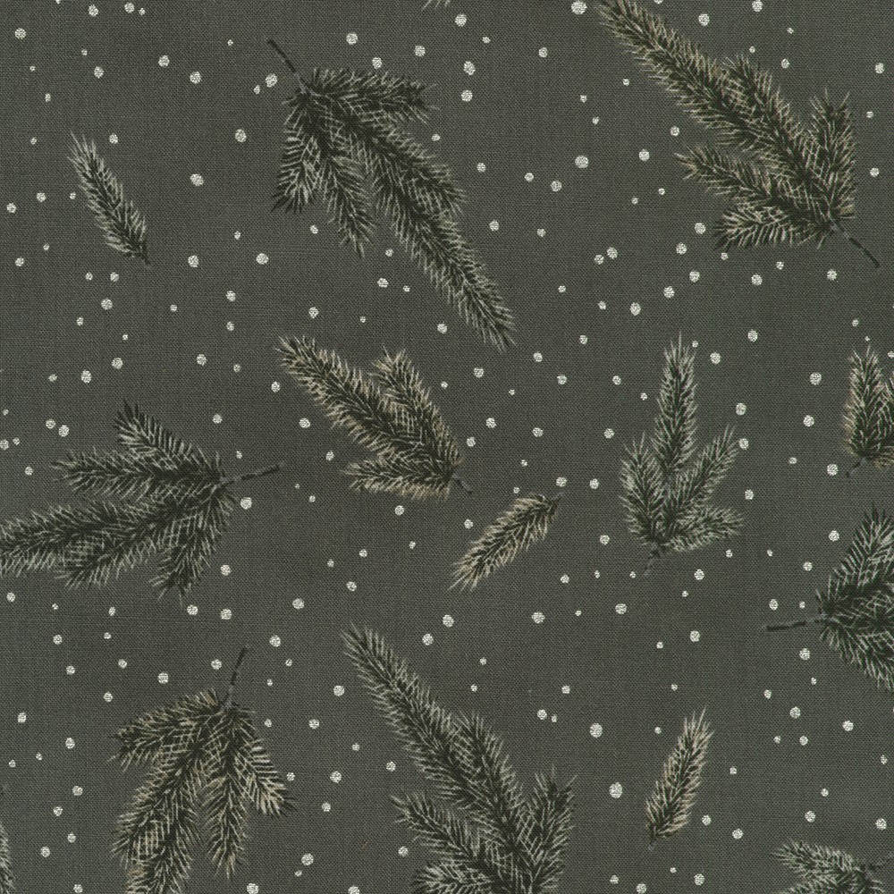 Holiday Flourish - Forest Glen fabric
