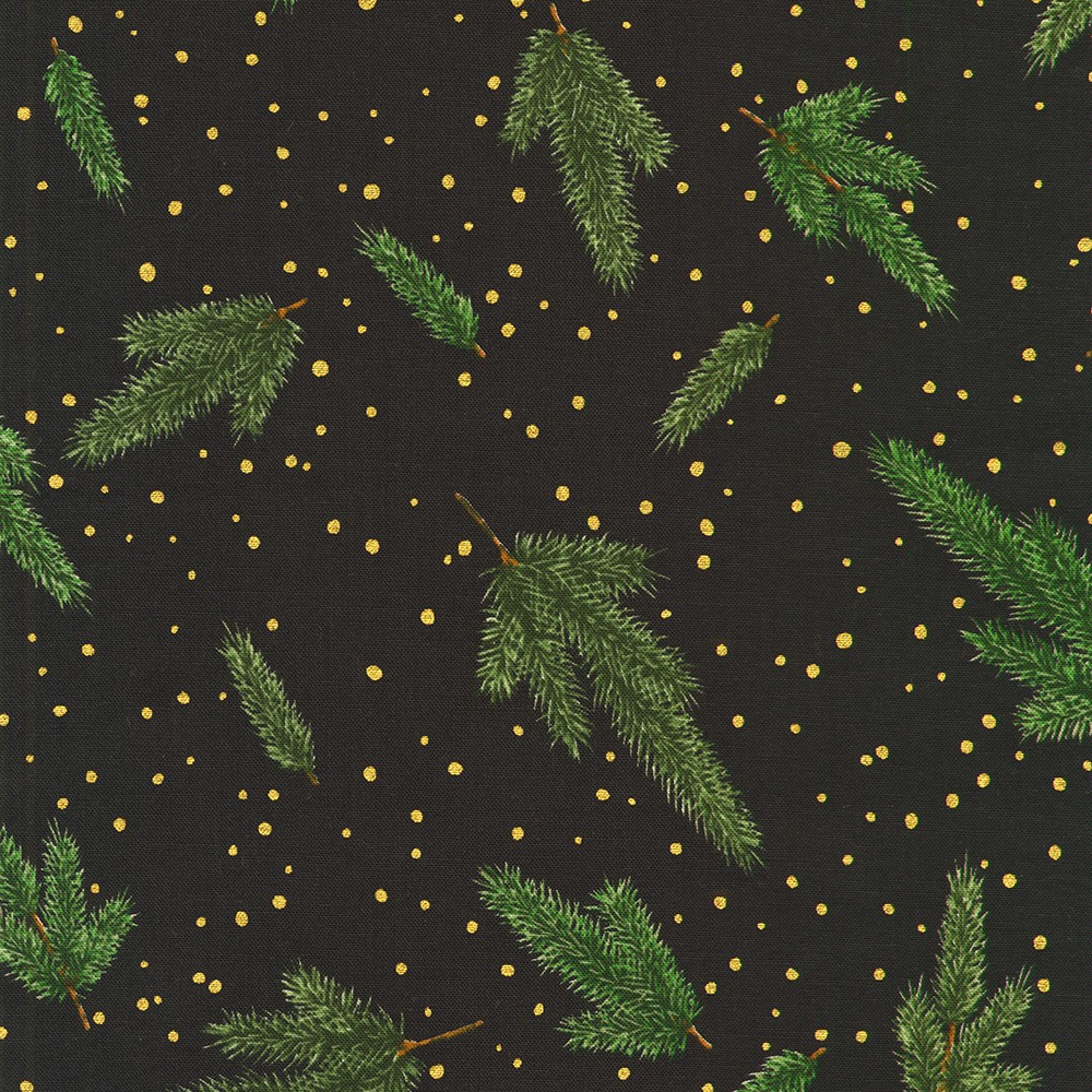 Holiday Flourish - Forest Glen fabric